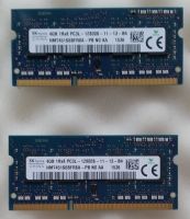 2x 4GB RAM SK hynix Speicher DDR3 1Rx8 PC3L-12800S-11-13-B4 Rheinland-Pfalz - Mainz Vorschau