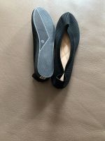 Damen Ballerinas ( schwarz / grau) in Größe 39 Berlin - Reinickendorf Vorschau