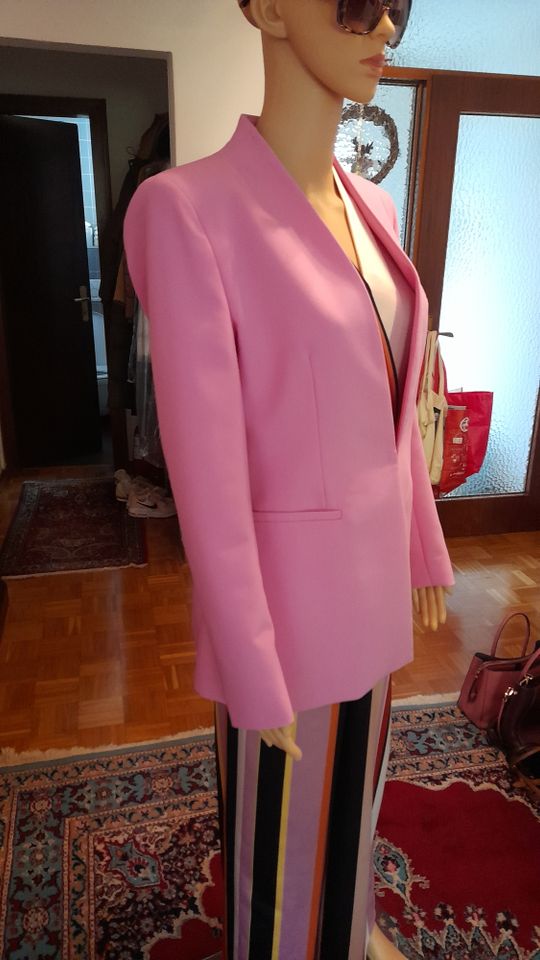 Top modischer Damen BLAZER von ZARA in Größe L in Rosa ungetragen in Dortmund