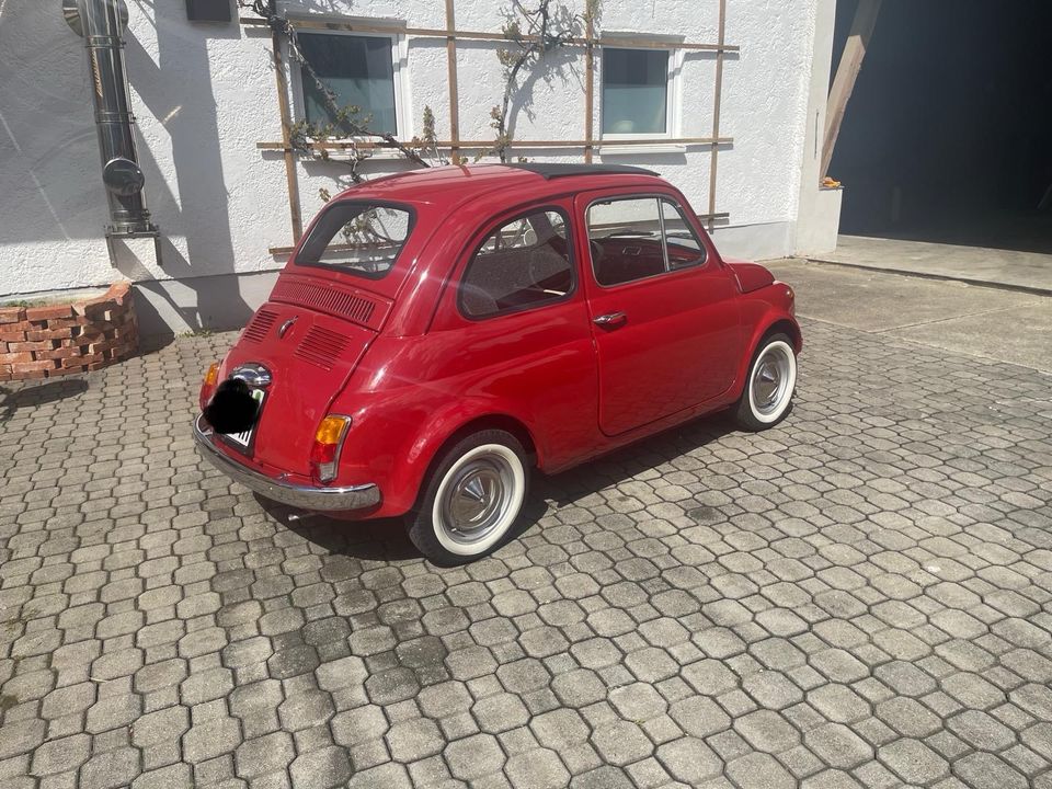 Fiat 500 Oltimer in Kyritz