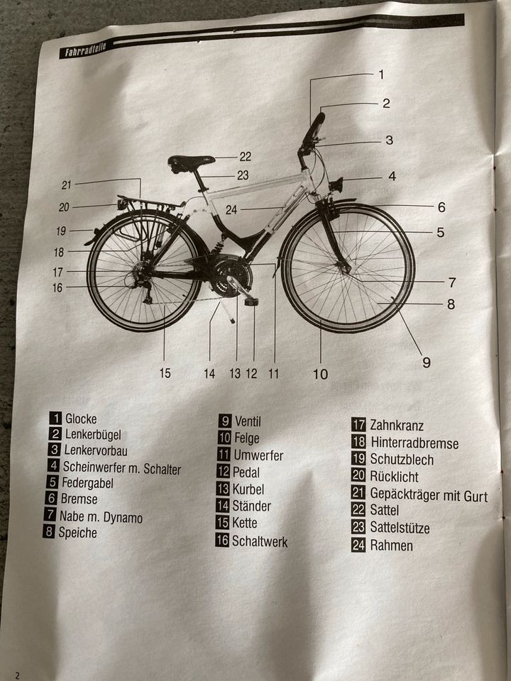 Damen Alu-Trekking-Bike 28 in Essenheim