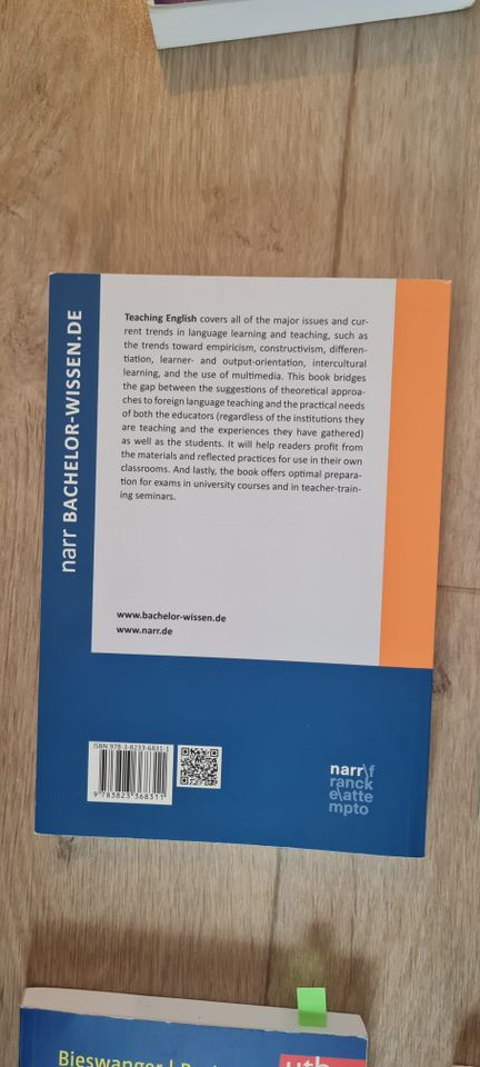 Englisch- / Deutschsprachige Bücher für das Englischstudium in Paderborn