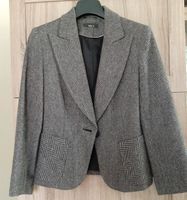 Jacke*s Blazer Damen  Gr. 34 grau Fischgrätenmuster Brandenburg - Altlandsberg Vorschau