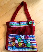 Umhängetasche-Tasche Handarbeit Hippie-Look mit Innenfutter Bayern - Möhrendorf Vorschau