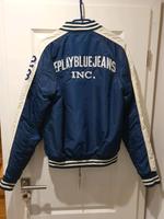 Replay Blue Jeans Jacke Gr. L Navy Blue Bomber/College Jacke Sachsen-Anhalt - Wallhausen (Helme) Vorschau