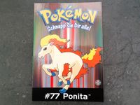 Pokemon Postkarte #77 Ponita / Nintendo / Sammeln / Sammelkarte Nordrhein-Westfalen - Euskirchen Vorschau