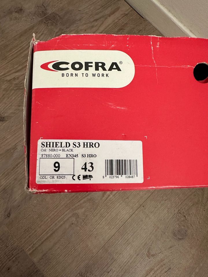 COFRA Shield S3 Arbeitsstiefel Boots Gr. 43 neu in Kaarst