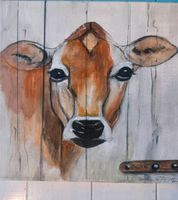 Kuh, Kälbchen, Acrylgemälde auf Leinwand Kiel - Schreventeich-Hasseldieksdamm Vorschau