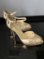 Plateau Pumps/Abendschuhe Gold Gr. 38 von Bruno Magli Altona - Hamburg Blankenese Vorschau