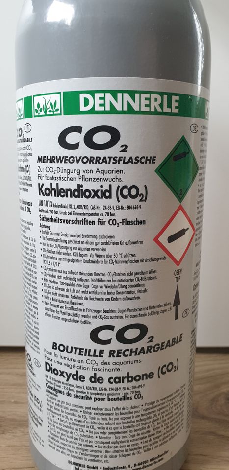 Dennerle CO2 Anlage 2kg | Carbo POWER | Magnetventil | Flipper in Wakendorf II