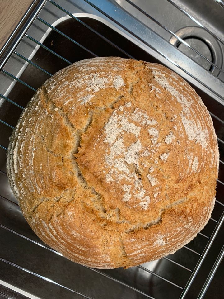 Sauerteig Starter Anstellgut Roggensauerteig Brot backen in Grassau
