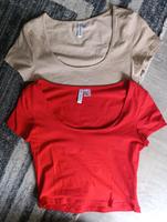 2er Set Basic Shirt von H&M, Gr. S Baden-Württemberg - Korntal-Münchingen Vorschau