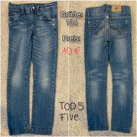 blaue Jeans Top5Five Gr.134 Kinderkleidung Mädchen Niedersachsen - Schladen Vorschau