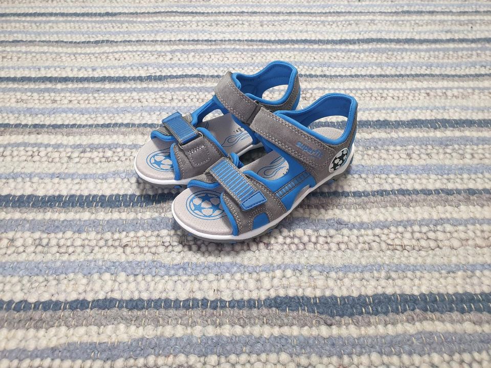 NEU Superfit Gr.32 Sandalen Junge Leder Fußball in Schwäbisch Gmünd