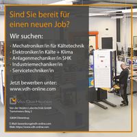 Servicetechniker/in Kältetechnik (m/w/d) - Vollzeit Nordrhein-Westfalen - Dörentrup Vorschau