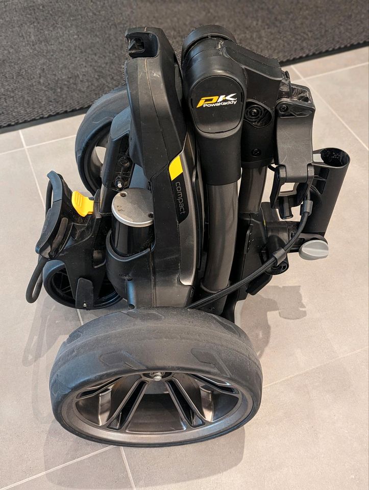 PowaKaddy CT6 Elektrotrolley (Golf) in Korb