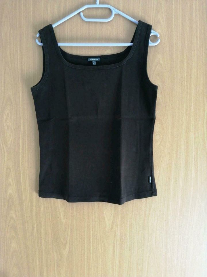 Street One Damen Tanktop Basic Top Größe 42 in Berghülen