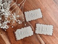 Namensplättchen Gastgeschenk Hochzeit personalisiert Deko Niedersachsen - Salzhemmendorf Vorschau