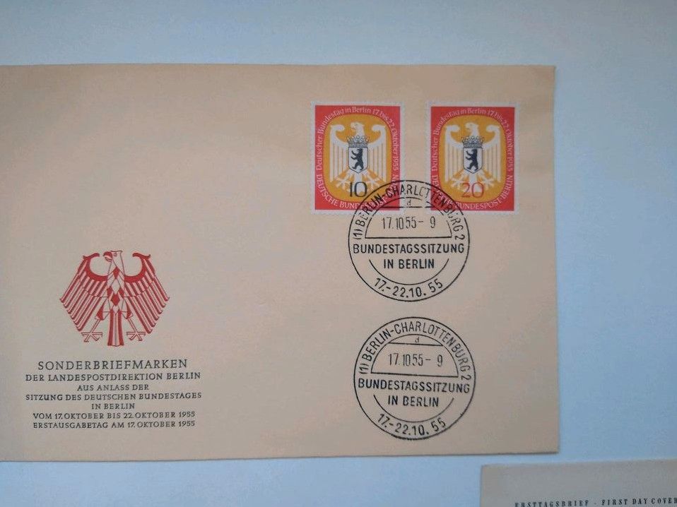 !! DEUTSCHLAND gemischt tolle Belege FDC Sammlung in Berlin