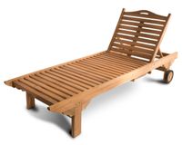 Rollliege Fania TGF-061 Teak Gartenliege Duisburg - Duisburg-Mitte Vorschau