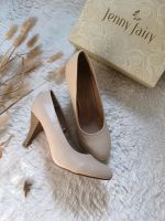 Neuwertige Damen Pumps Creme beige 37 Kunstleder Rheinland-Pfalz - Kirchen (Sieg) Vorschau