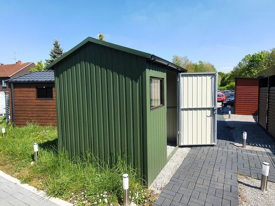 Gartenhaus aus Metall Gerätehaus Geräteschuppen Gartenschuppen in Hamburg