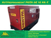 Stromerzeuger Notstromaggregat Stromaggregat MOSA GE 40 KR-5 Generator Bayern - Rednitzhembach Vorschau
