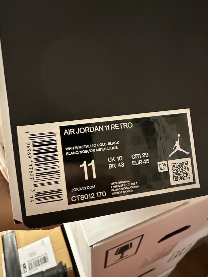 Nike Air Jordan 11 DMP Gratitude Gr.45 NEU in Lottstetten