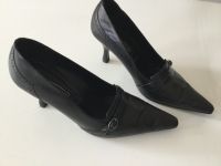 Pumps schwarz, Gr. 40 leder Schleswig-Holstein - Wattenbek Vorschau