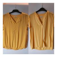 Tom Tailor Re Draft Bluse Gr.38/M gelb Viskose Bayern - Geisenhausen Vorschau