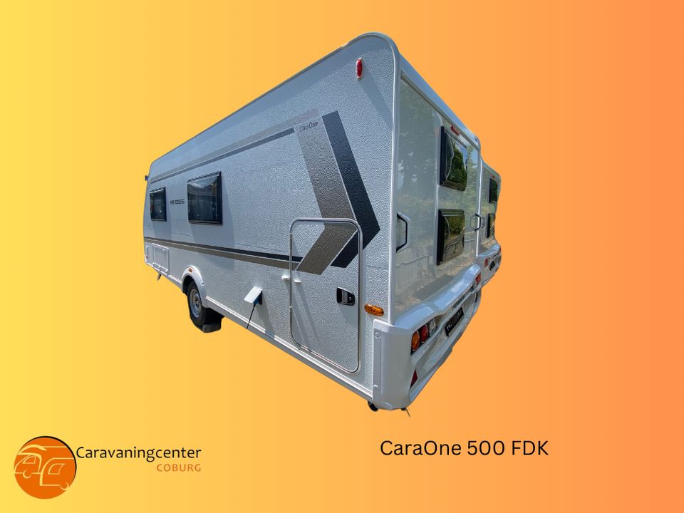 Weinsberg CaraOne 500 FDK*2023*Stockbett*Familie in Dörfles-Esbach