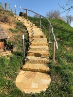 ♥ Gartenstufen behauen / Stufen nach Maß, Naturstein, SANDSTEIN Bayern - Coburg Vorschau