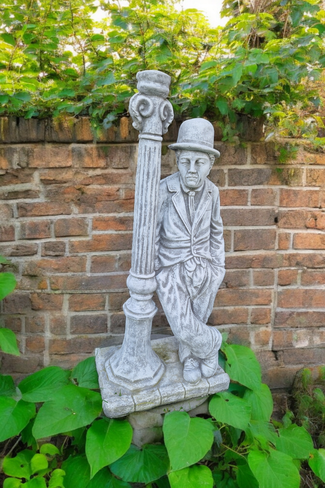 #GartenStatue Charlie Chaplin#SteingussFiguren#DekoFiguren in Eberhardzell