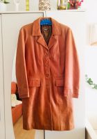 Original Vintage Retro 90er brauner Mantel Trenchcoat Echtleder Brandenburg - Strausberg Vorschau