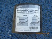 NEU! Delta-Mauerwerkssperre, Länge 25 m, Breite 11,5 cm Hansestadt Demmin - Stavenhagen Vorschau