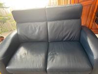 2 er Sofa hochwertig Musterring Federkern Echtleder mit Rückenbez Rheinland-Pfalz - Bendorf Vorschau