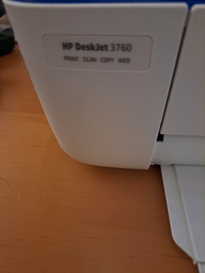 HP Drucker DeskJet 3760   Print Scan Copy NP:108 Euro OVP in Löhne