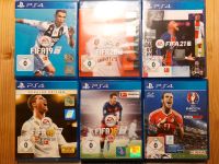 Set PS4 Spiele Fifa16,18,19,20,21,PES2016 Mecklenburg-Vorpommern - Malchin Vorschau