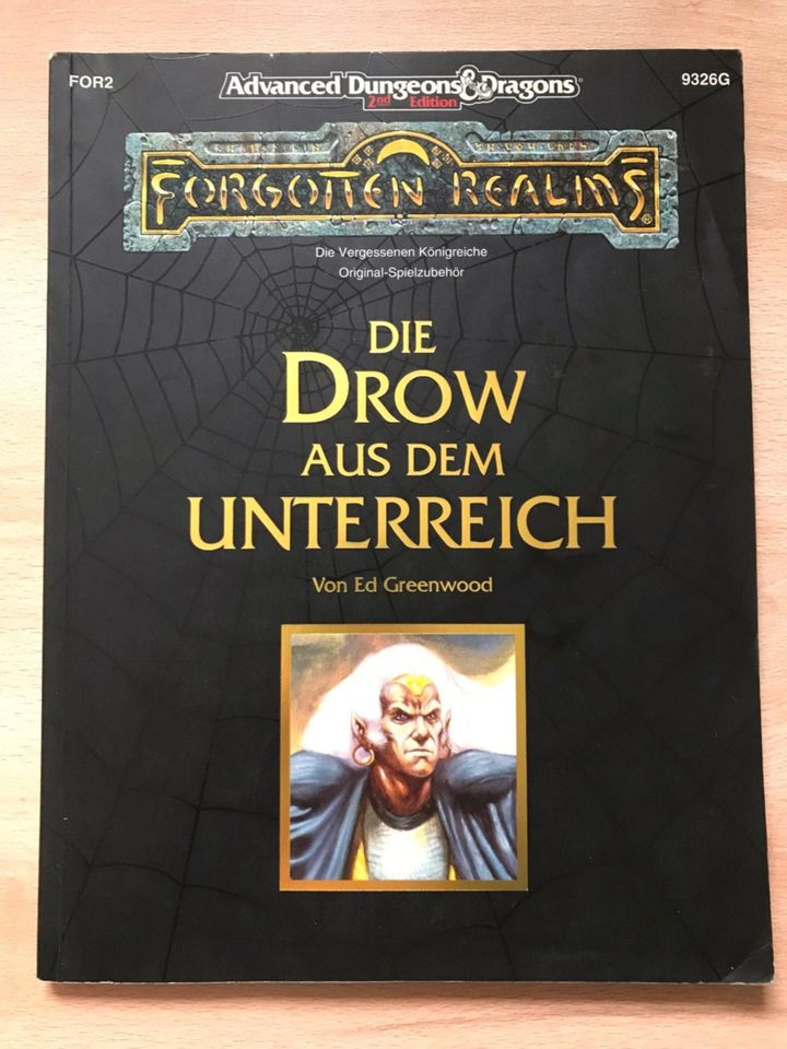 AD&D 2nd Edition Forgotten Realms - Die Drow aus dem Unterreich in Seligenstadt