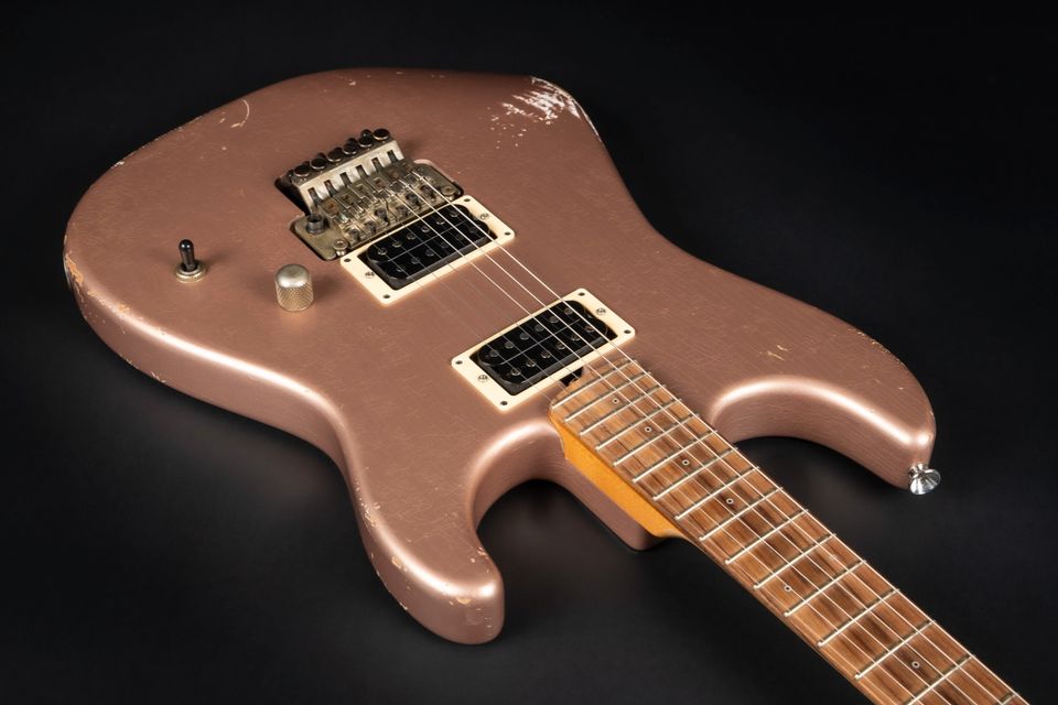 2019 Friedman Cali ARCPHH+P Custom Floyd Rose Aged Copper Jackson in Niebüll