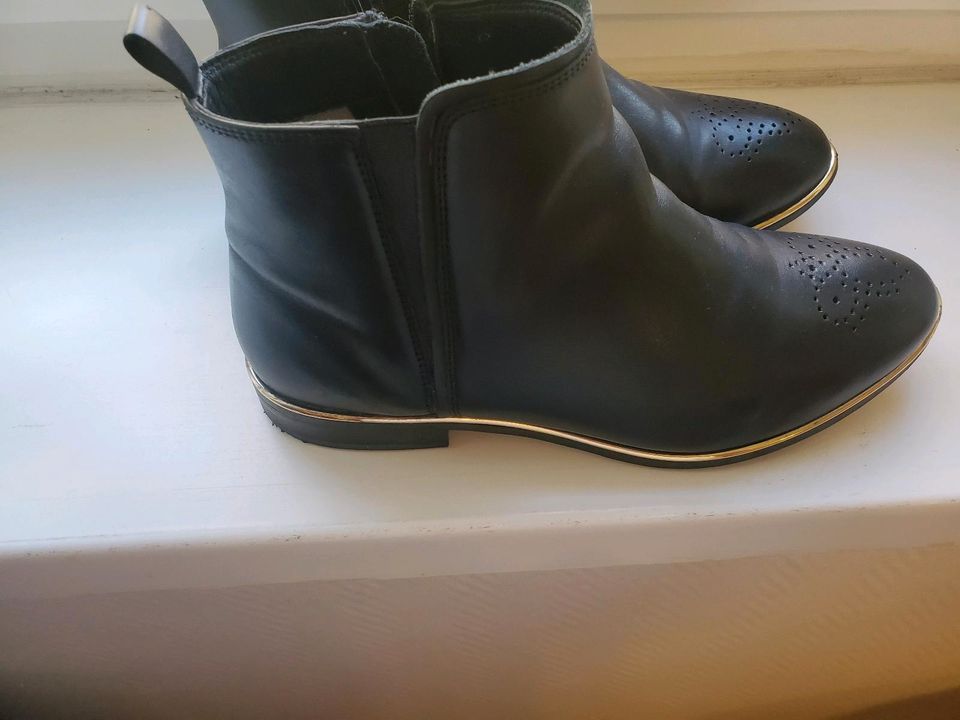 Chelsea Boots Stiefeletten Glattleder COX, Gr. 38 in Berlin