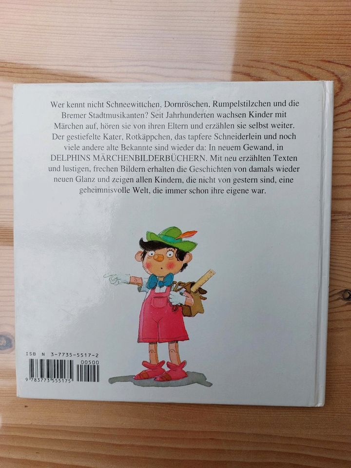 Pinocchio, antik, 80er Jahre, vintage, Delphin Verlag in Rüthen