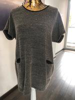 Langer Pulli Kurzarm schwarz-beige Bayern - Kulmbach Vorschau