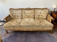 Vintage Chippendale 3-Sitzer-Sofa und 2 Sessel und Couchtisch Baden-Württemberg - Karlsruhe Vorschau