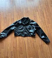 Lederjacke von Shein in schwarz Niedersachsen - Brake (Unterweser) Vorschau