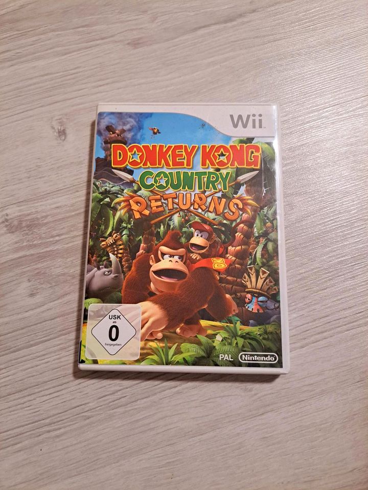 Wii Spiel Donkey Kong country returns in Hamburg