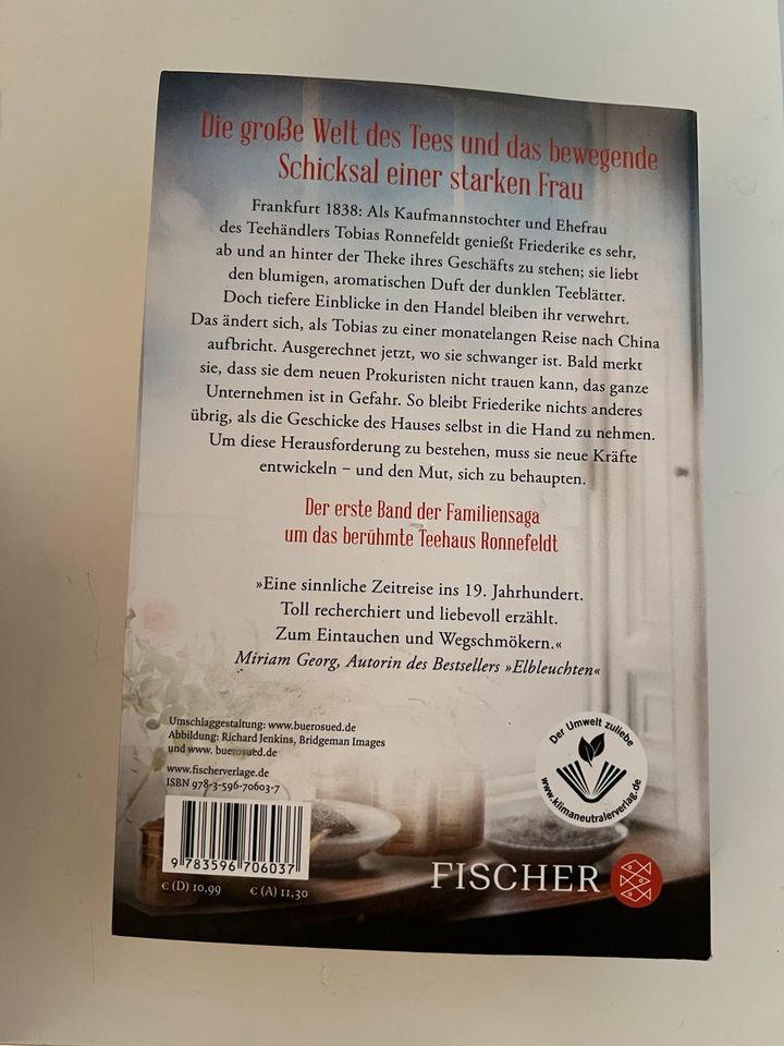 Taschenbuch Susanne Popp „Die Teehändlerin - Die Ronnefeldt Saga“ in Berlin