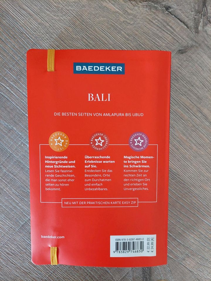 Bali Reiseführer von Baedeker, das Original mit Karte NEU in Hillesheim (Eifel)