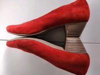 rote Lederpumps von Caprice Duisburg - Rheinhausen Vorschau