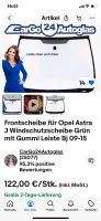 Opel Astra J Windschutzscheibe Baden-Württemberg - Offenburg Vorschau